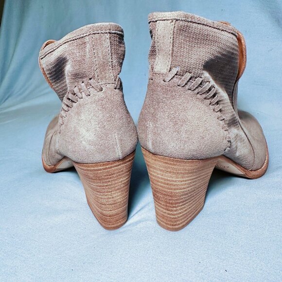 Aquatalia Lia Gray Booties (Grey) - Picture 6 of 9